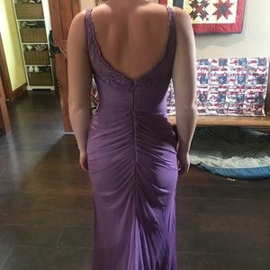 Purple dress